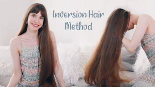 INVERSION HAIR METHOD How To amp My Results Hair Growth Technique [upl. by Htyderem]