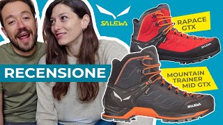 Recensione scarpe SALEWA  MTN Trainer  Rapace [upl. by Aramo]