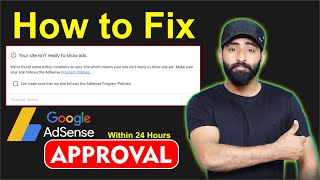 How to Fix Google AdSense Policy Violation [upl. by Badger41]