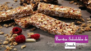 Barritas EXPRESS SALUDABLES de GRANOLA [upl. by Kimmi]