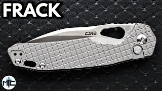 CJRB Frack Folding Knife  Full Review [upl. by Elbas]