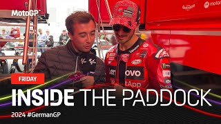 A special giveaway for our young fans and Pecco 🃏  Inside The Paddock  2024 GermanGP [upl. by Armitage878]