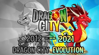 DRAGON CITY EVOLUTION 2012  2021 [upl. by Durst788]