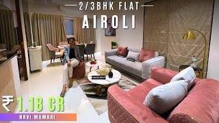 Proviso Maplewoods 23 BHK in Airoli Navi Mumbai  Growth Sector  Price Brochure amp Review [upl. by Notanhoj]