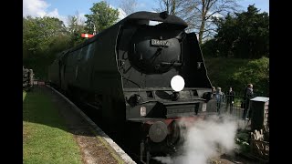 WATERCRESS LINE SPRING STEAM GALA 28th APRIL 2024 PD170 MINI DV [upl. by Minnnie]