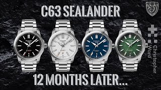 Christopher Ward C63 Sealander  12 Months Later and why Ive bought FIVE of them [upl. by Koffler]