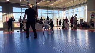 Winter Johnstone vs Gunner Steele NOGI INTERMEDIATE WHITEGREY WHITE 8YRS Sweep Away Hunger Match 2 [upl. by Neetsuj809]