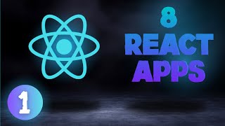 ReactJS Tutorial Build 5 React Apps from Scratch  ReactJS Framer Motion Tailwind CSS  Part 1 [upl. by Mw]