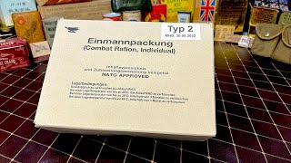 THE NEWEST German Military Ration STEAK And Green Beans MRE REVIEW [upl. by Simone]