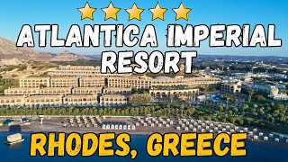 Hotel Atlantica Imperial Resort  Rhodes Greece AllInclusive Resort [upl. by Aivon46]