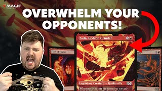 🔥100 aggro 100 SMASH🔥  Zada Hedron Grinder  Brawl  Magic Arena [upl. by Heringer268]