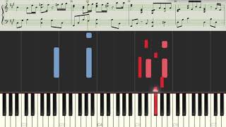 Household of Faith  piano tutorial 𝕀 hymn piano 𝕀 sheet 𝕀 synthesia 𝕀 믿음의 가정 피아노 악보 [upl. by Genia]