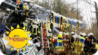 TRAUMA nach ZUGUNFALL in Bad Aibling  SAT1 Frühstücksfernsehen [upl. by Anot]