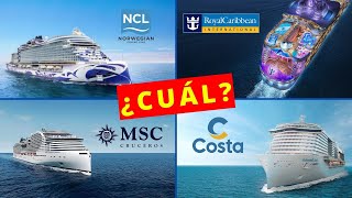 Cómo ELEGIR la línea de cruceros PERFECTA para ti en 2024 [upl. by Nessi83]