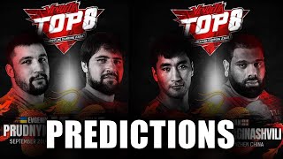 TOP 8 ARM WRESTLING PREDICTIONS Is LEVAN invincible [upl. by Eladnar]