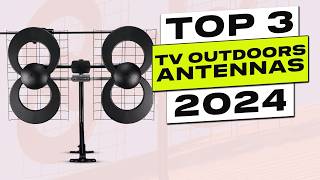 Top 3 BEST TV Outdoor Antenna [upl. by Enoek]