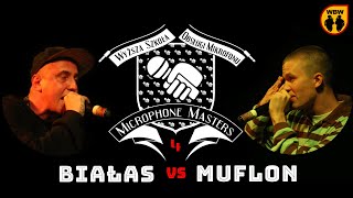 Muflon 🆚 Białas 🎤 Microphone Masters 4 freestyle rap battle [upl. by Reed]