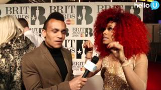 BRIT AWARDS 2016  Funny Red Carpet Footage [upl. by Opportina947]