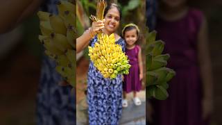 Banana 🍌Recipes 😋shorts shortvideo krishnaavyucooking [upl. by Avra]