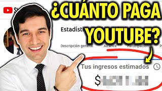 Cuánto DINERO se gana en YOUTUBE datos reales 2021 [upl. by Malonis711]