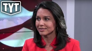 Tulsi Gabbard On Net Neutrality Julian Assange And Party Unity [upl. by Ahsihat433]