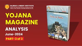 Yojana Magazine June 2024 Part 3 in English by Vajirao and Reddy Institue [upl. by Au]