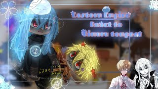 ✨• Eastern empire react to rimuru tempest • ¡SPOILER Part2 end • BAD AT ENGLISH •✨ [upl. by Ahsinel]