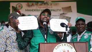 HE Mohamed Adan Khalif led the commemoration of Mazingira Day and celebration of green city award [upl. by Irual418]