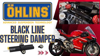 Ducati Superleggera  Ohlins Black Series Steering Damper Install [upl. by Marcelia981]