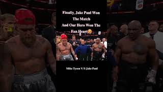 Mike Tyson Vs Jake paul Match Highlight🔥🔥😍ytshorts shorts legend Ss Magar fightingstyles [upl. by Rengia]