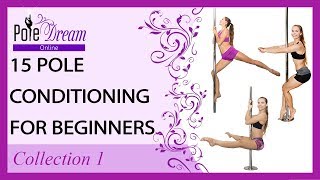 15 pole conditioning exercises for beginners [upl. by Sclater]