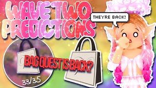 VIONCII BAG QUEST IS COMING BACK TO ROBLOX ROYALE HIGH Wave 2 Update 2021 Predictions amp Tea Spill [upl. by Rye417]