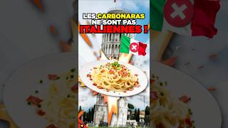 Les CARBONARAS ne sont PAS italiennes [upl. by Revilo802]