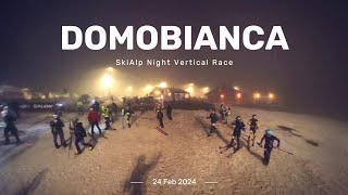 DOMOBIANCA SkiAlp Night Vertical Race 2024 [upl. by Alcott]