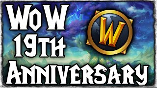 Celebrate Wows 19th Anniversary NEW MOUNT  GEAR 463  World of Warcraft [upl. by Sanson]