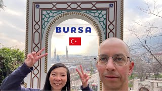 Exploring Bursa TURKEY  the FIRST Ottoman Capital Tophane Park The Grand Mosque amp More 🌆 [upl. by Arekat]