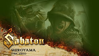 SABATON  Shiroyama Official Lyric Video [upl. by Tanaka698]