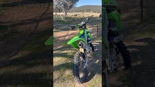 KX250 on the farm enduro australia [upl. by Rhiana849]