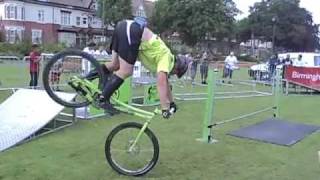 Extreme Sports Mountain Bike Stunt and Tricks Show [upl. by Einhpad]