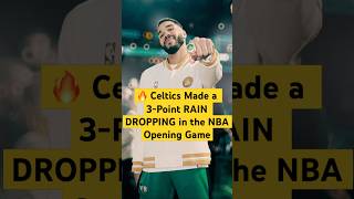 🚨Jason Tatum is on FIRE in the NBA Tip Off Game 🔥 nba basketball bostonceltics [upl. by Notkcorb342]