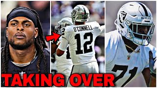 Did Davante Adams HINT at Aidan OConnell  DJ Glaze SHINES for Raiders amp Thayer Munford Injured [upl. by Jacquet945]