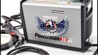 Hypertherm Powermax 30 Air Plasma Cutter  Welders Supply [upl. by Kotz408]