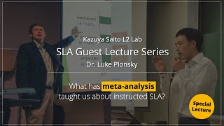 What has metaanalysis taught us about instructed SLA  Professor Luke Plonsky [upl. by Enwahs]