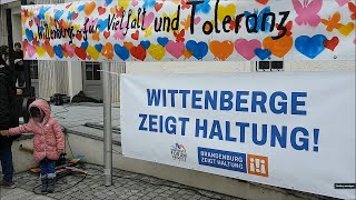 Wittenberge für Vielfalt und Toleranz  Wittenberge zeigt Haltung 25022024 [upl. by Ater994]