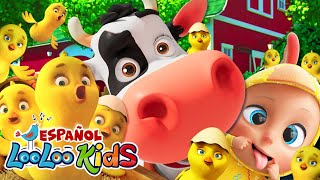 🐤🐥Los Pollitos Dicen Pio Pio  Canciones Infantiles LooLoo Kids  Canciones Divertidas para niños [upl. by Niawtna241]