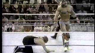 Ultimate Warrior vs Al Burke [upl. by Otrebmuh]