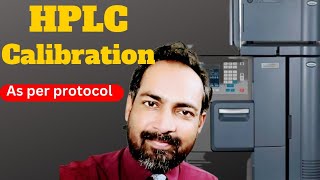 hplc calibration procedure  voice of kayani [upl. by Leboff]