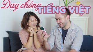 Dạy Chồng Tiếng Việt Teaching My Husband Vietnamese  Loveat1stshine [upl. by Norda483]