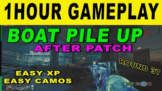 bo6 glitch AFTER PATCH BOAT PILE UP GLITCH for terminus island easy camo glitch and XP glitch [upl. by Odelle360]