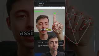 Python dicas  Detector de gestos python tutorialpython programação detectordegestos [upl. by Ardaid]